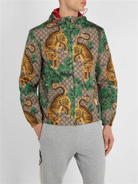 gucci tiger lightweight jacket replica